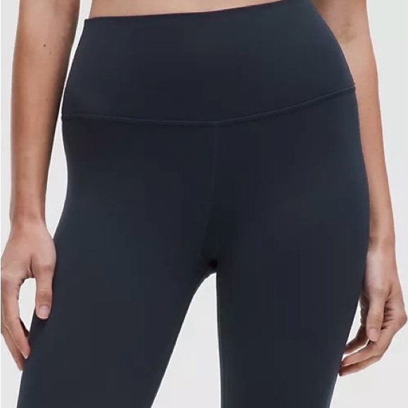 Lululemon Athletica Navy Leggings - Picture 1 of 9
